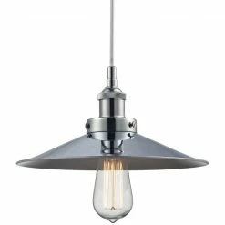 Matteo Lighting Bulstrode's 11.75" Pendant | Chrome