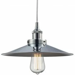 Matteo Lighting Bulstrode's 14" Pendant | Chrome