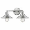 Z-lite Casa 2-Light Vanity Light | Brushed Nickel Lighting