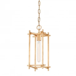 HVL - Troy Lighting Huck Small Pendant | Vintage Gold Leaf