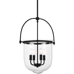 Matteo Lighting Ceramiche 4-Light Pendant | Black Pendants