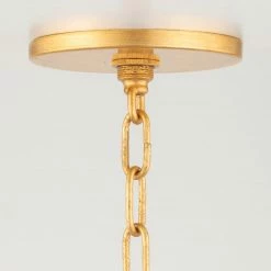HVL - Mitzi Lena Small Pendant | Gold Leaf