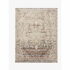 Loloi Theia Rug 05 | Taupe/Brick