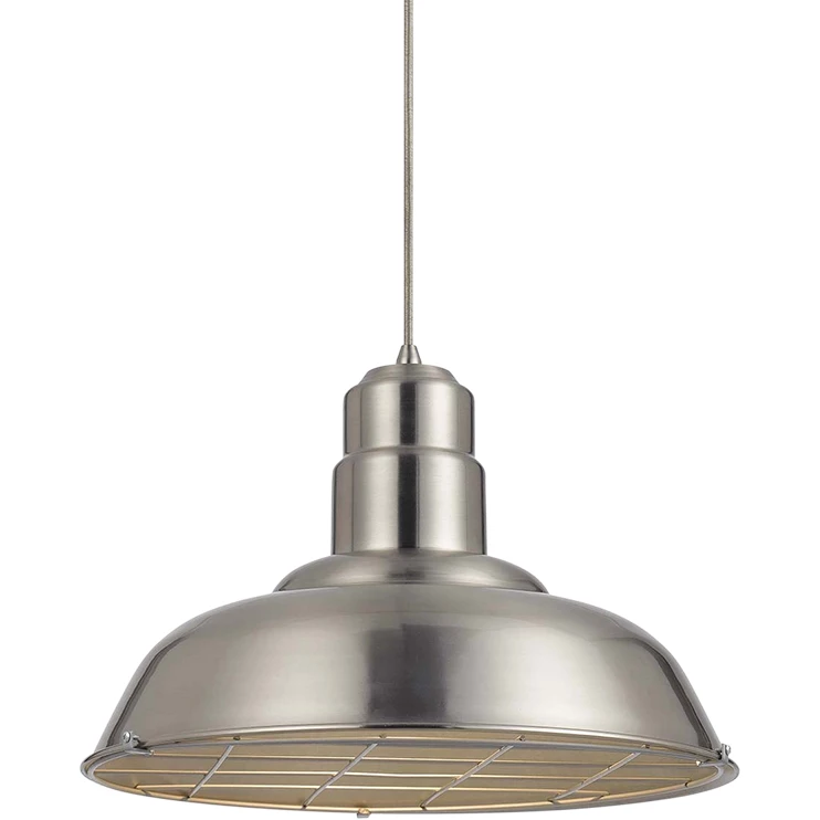 Matteo Lighting Pendants Clarkson 14" Pendant | Nickel