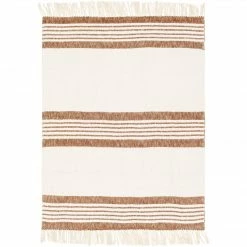 Surya Decor Chammy Throw | Burnt Orange