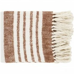 Surya Decor Chammy Throw | Burnt Orange