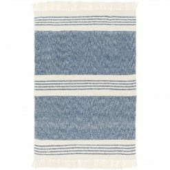 Surya Decor Chammy Throw | Dark Blue