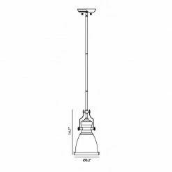 Matteo Lighting Cresswell Pendant | Small Black