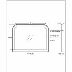 Renwil Mirrors Augusta Mirror