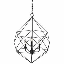Matteo Lighting Diamond 18" Pendant | Bronze