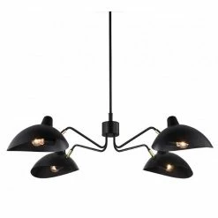Matteo Lighting Droid 4-Light Pendant | Bronze Pendants