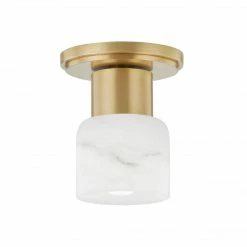 HVL - Hudson Valley Centerport 1-Light Vanity | Aged Brass Lighting