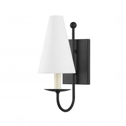 HVL - Troy Lighting Idris Wall Sconce | Forged Iron Wall Sconces