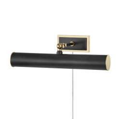 HVL - Mitzi Wall Sconces Holly Plug In Wall Sconce | Aged Old Bronze