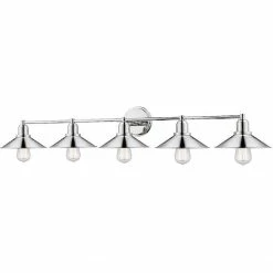 Z-lite Lighting Casa 5-Light Vanity Light | Polished Nickel