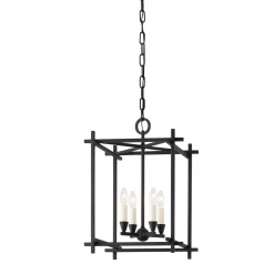 HVL - Troy Lighting Huck Medium Pendant | Black Iron