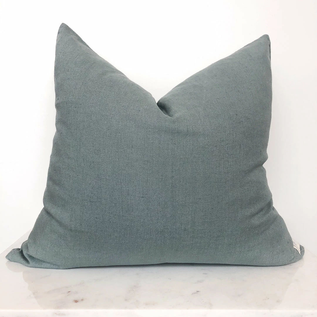 Linen Tales Linen 20" X 20" Pillow | Green Milieu