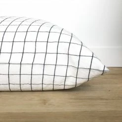 Linen Tales Euro Linen 26" X 26" Pillow | Grid