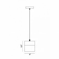 Matteo Lighting Industrial 6" Pendant Pendants