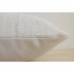Stitched By Grace Dahlia Pillow | Off-white Decor