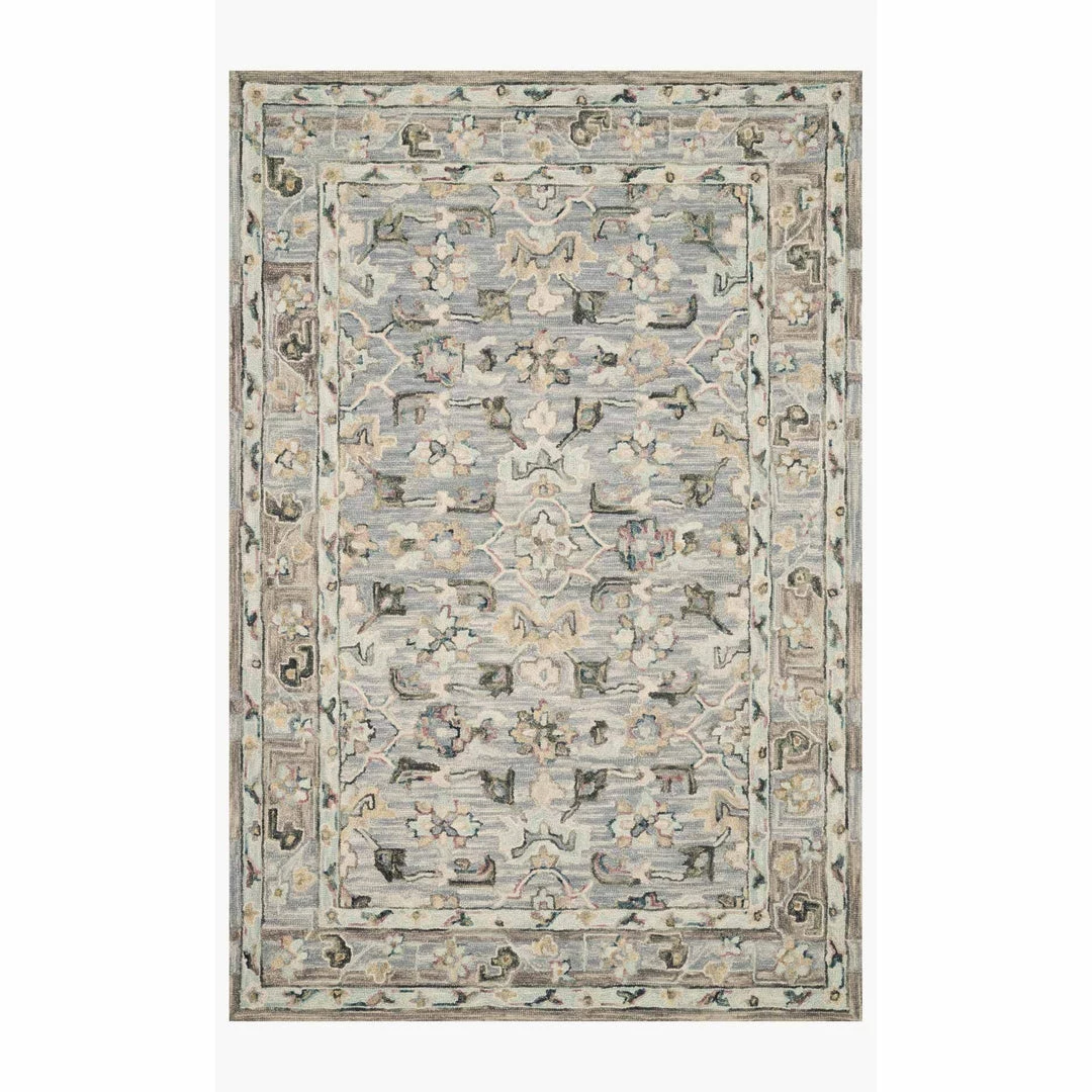 Loloi Indoor Rugs Beatty Rug 04 | Light Blue/Multi
