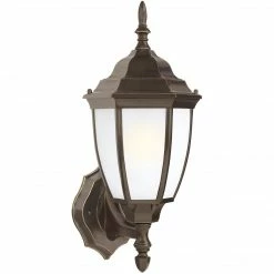 Generation Lighting Bakersville Wall Lantern | Opal Heirloom Bronze