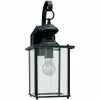 Generation Lighting Jamestowne Wall Lantern (Medium) | Black