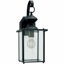 Generation Lighting Jamestowne Wall Lantern (Medium) | Black