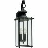 Generation Lighting Jamestowne Wall Lantern (Large) | Black