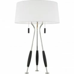 Generation Lighting Arbur Table Lamp | Polished Nickel