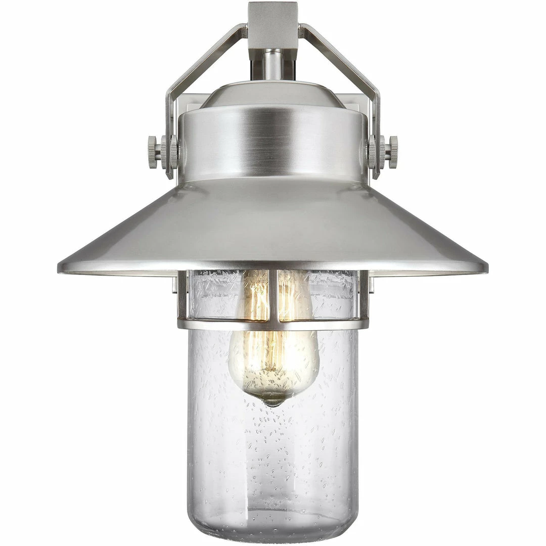 Generation Lighting Boynton Wall Lantern (Medium) | Painted Brushed Steel