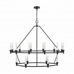 Generation Lighting Keystone 18-Light Chandelier