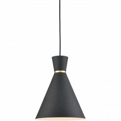 Kuzco Vanderbilt 10" Pendant | Black Pendants