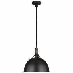 Generation Lighting Logan 15" Pendant | Aged Iron