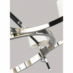 Generation Lighting Katie 8-Light Chandelier | Polished Nickel