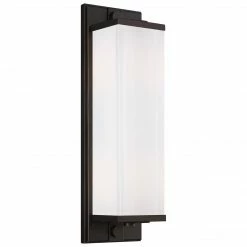 Generation Lighting Logan Linear 16.5" Wall Sconce | Aged Iron