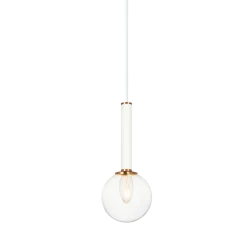 Matteo Lighting Stellar Pendant | Small Gold Brass/Clear
