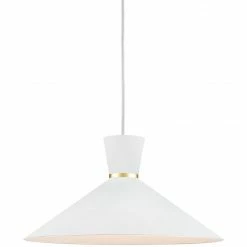 Kuzco Pendants Vanderbilt 16" Pendant | White