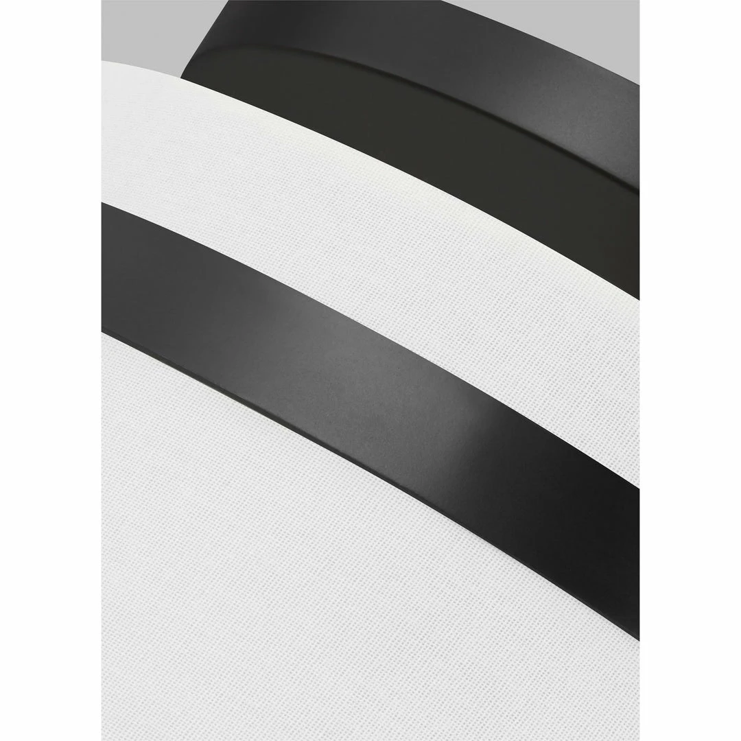 Generation Lighting Cordtlandt Semi-Flush Mount - Small | Aged Iron