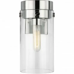 Generation Lighting Garrett Wall Sconce | Polished Nickel