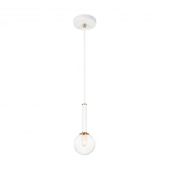 Matteo Lighting Stellar Pendant | Small Gold Brass/Clear