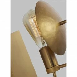 Generation Lighting Whare Wall Sconce | Burnished Brass