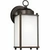 Generation Lighting New Castle Wall Lantern (Large) | Opal Antique Bronze