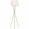 Generation Lighting Penny Floor Lamp | Burnished Brass