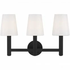 Generation Lighting Logan 3-Light Vanity | Aged Iron