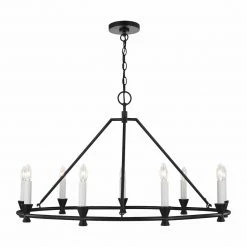 Generation Lighting Keystone 9-Light Chandelier