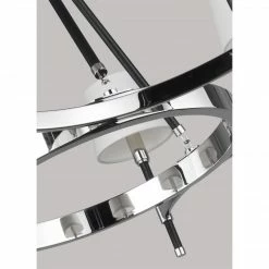 Generation Lighting Katie 6-Light Chandelier | Polished Nickel