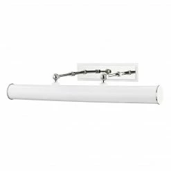 HVL - Mitzi Lighting Holly Large Wall Sconce | Polished Nickel/ White