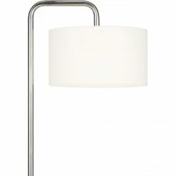 Generation Lighting Dean Floor Lamp | Polished Nickel