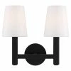 Generation Lighting Logan 2-light Vanity | Aged Iron